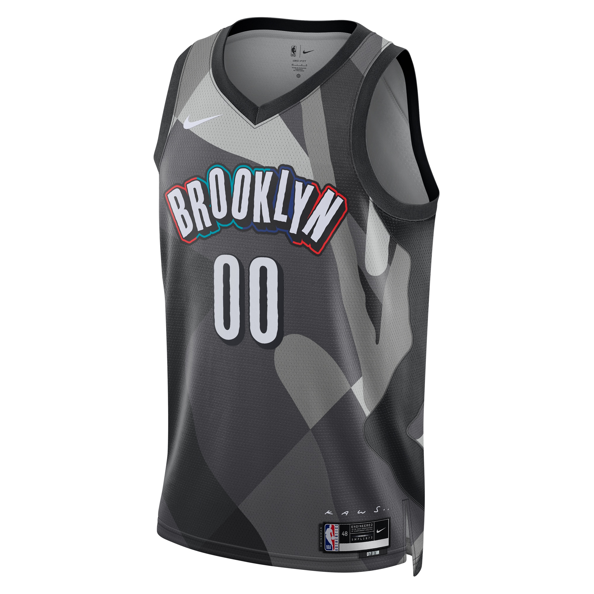 25-custom-swingman-jersey-city-edition_ss5_p-202531385+pv-2+u-lbfkuomb4byznz53gsj3+v-uohgiglezudpffl4kd98 Nike Brooklyn Nets Unisex Gray 2024/25 Custom Swingman Jersey - Image 2