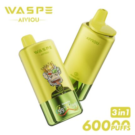 WASPE 60K 3-in-1 60000 Puffs | triple flavor bulk disposable vape