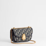 Small Dior Médaillon Flap Bag with Chain